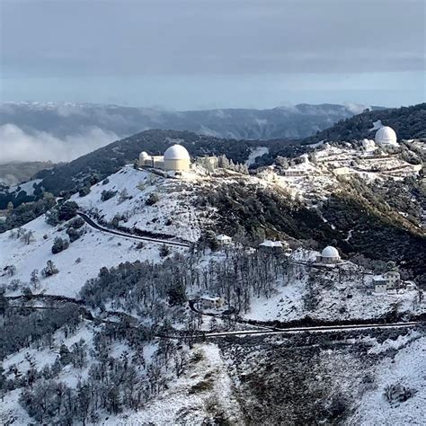 Correction: Snow affects Lick Observatory operations